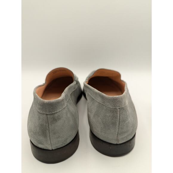 J Crew | Slate Green Winona Suede Loafers | Size 8.5 - Picture 12 of 12